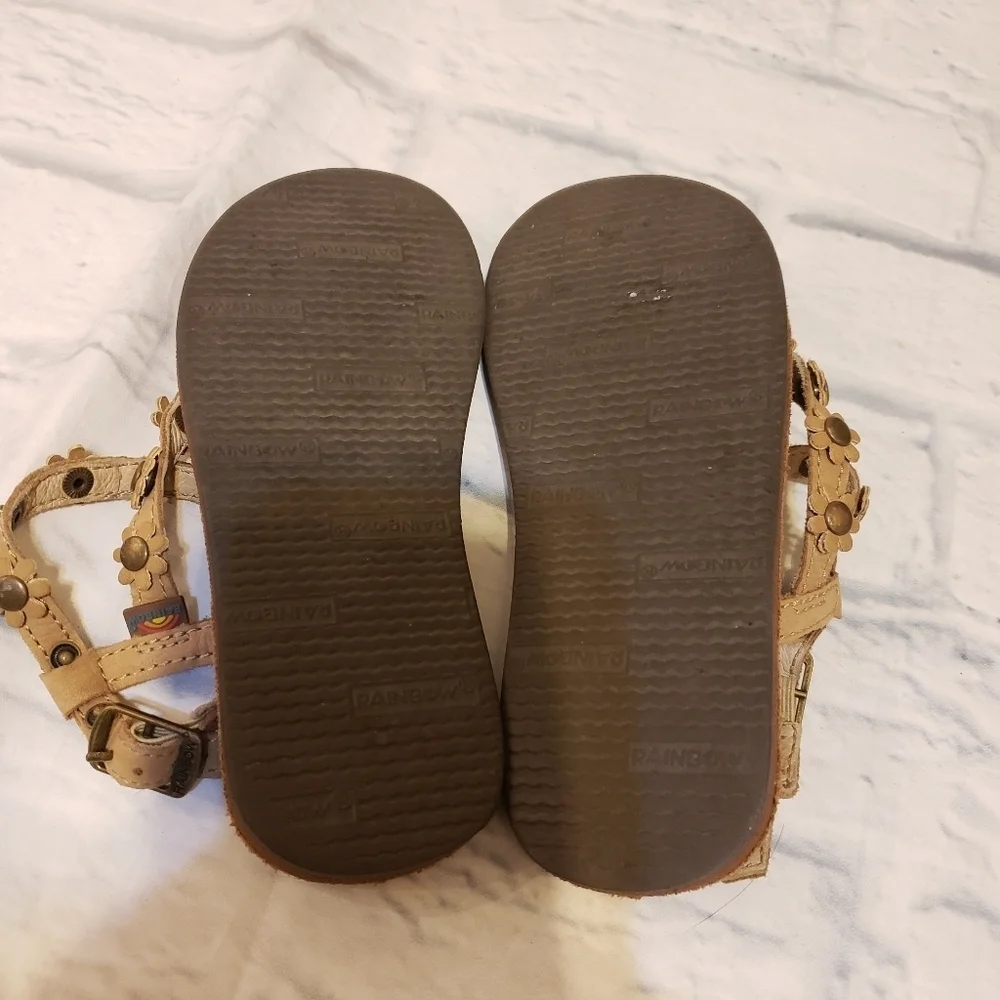 Rainbow girl sandals